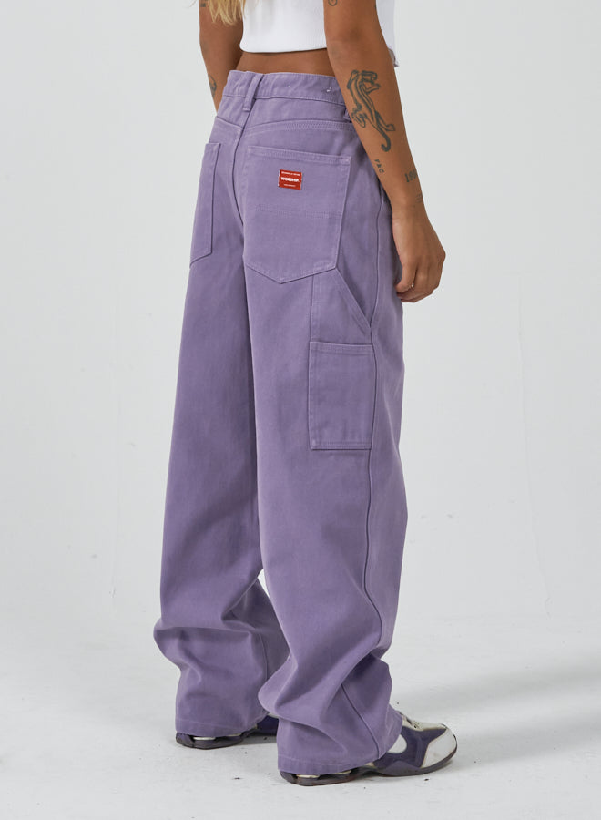 Worship Carpenter Baggy Jean - Prism Violet