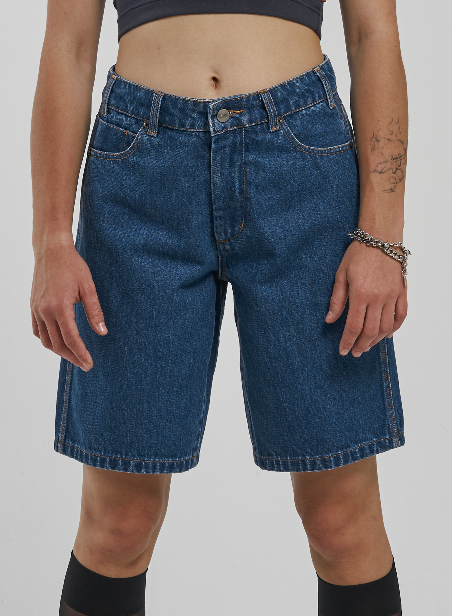 Worship Sloucher Short - Worship Electric Blue