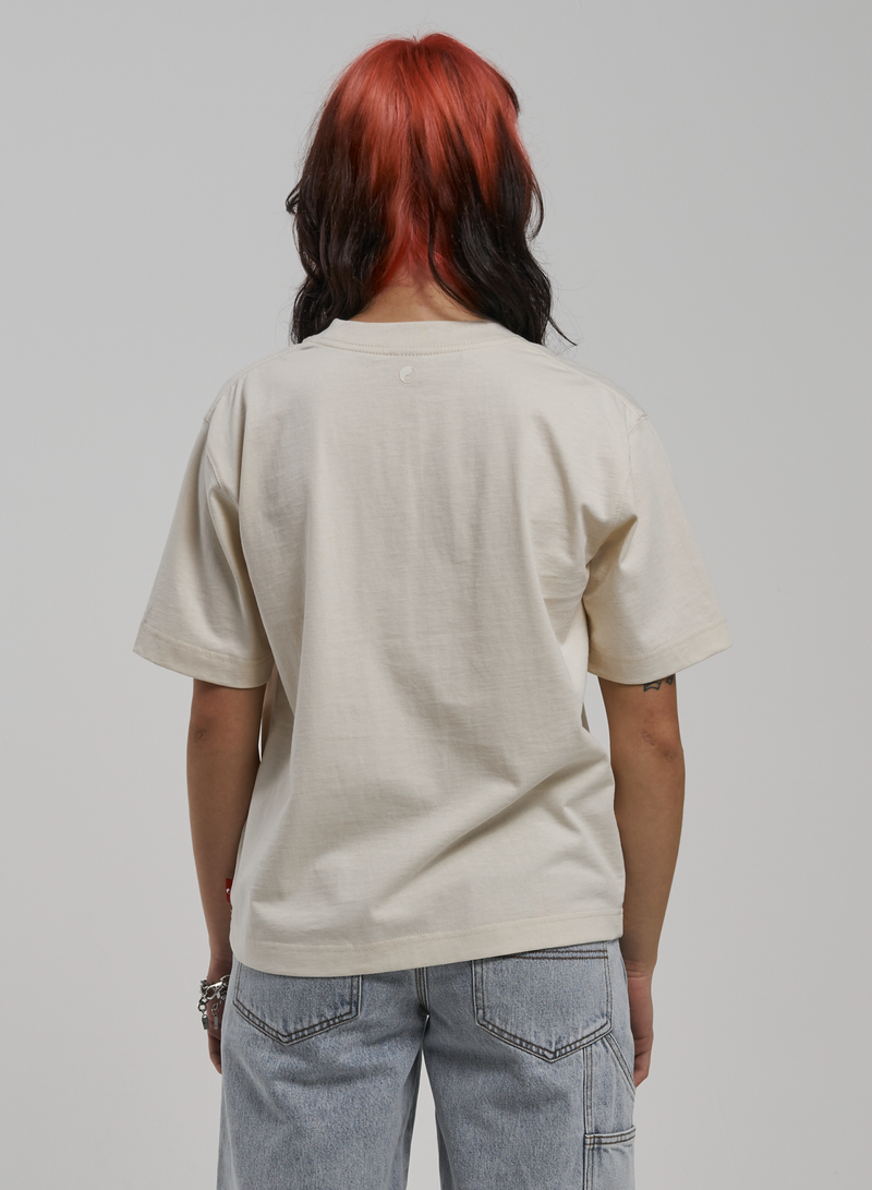 Meancore Regular Fit Tee - Natural